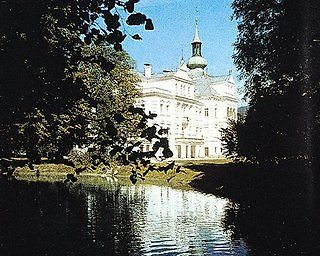 Schloss Grubhof Hotell Sankt Martin bei Lofer Exteriör bild
